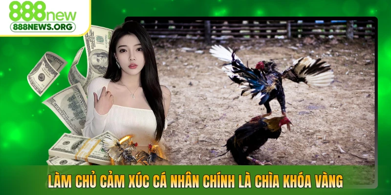 Làm chủ cảm xúc cá nhân chính là chìa khóa vàng