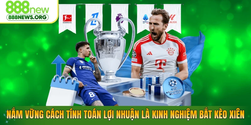 Nắm vững cách tính toán lợi nhuận là kinh nghiệm bắt kèo xiên