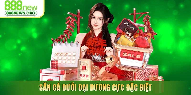 Săn cá dưới đại dương cực đặc biệt